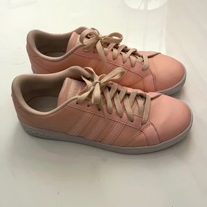 Pink Adidas Cloudfoam Sneakers
